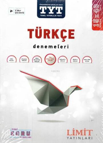 TYT Türkçe 15x40 Deneme Sınavı - 1