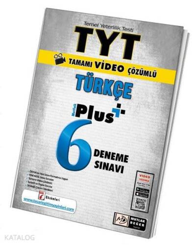 TYT Türkçe 6 Plus Video Çöz.Deneme - 1