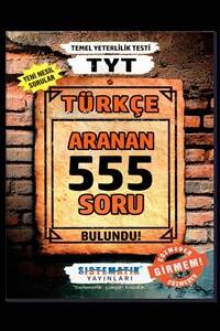 TYT Türkçe Aranan 555 Soru Bankası - 1