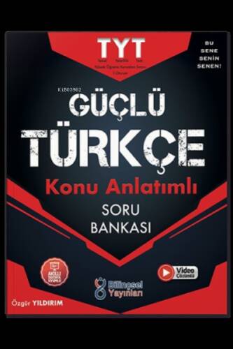 TYT Türkçe Konu Anlatımlı Soru Bankası Bilinçsel Yayınları 2022 - 1