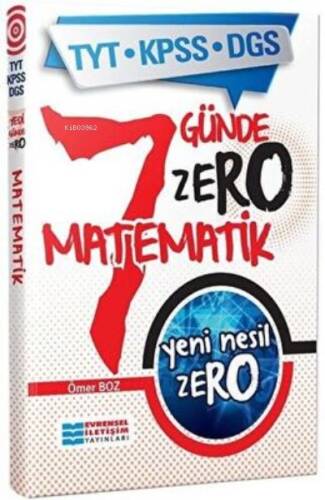 TYTKPSSDGS 7 Günde Zero Matematik 2020 - 1