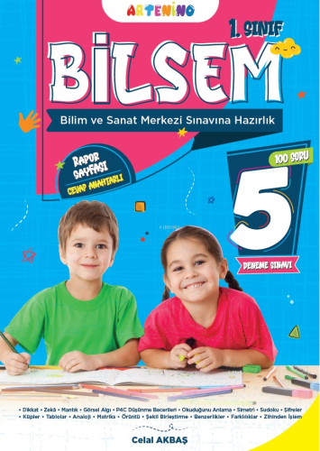 1. Sınıf 2025 Bilsem Sınavına Hazırlık 5’li Deneme Sınavı - Kitapiks.c