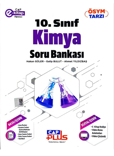 10.Sınıf Kimya Soru Bankası - Kitapiks.com