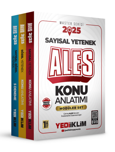 2025 ALES Modüler Set - Kitapiks.com