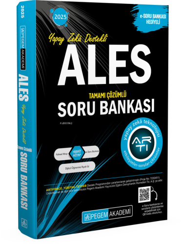 2025 ALES Tamamı Çözümlü Soru Bankası - Kitapiks.com