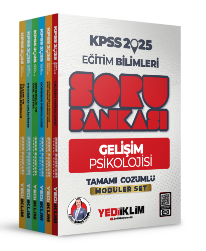 2025 Eğitim Bilimleri Tamamı Çözümlü Modüler Set Soru Bankası - Kitapi