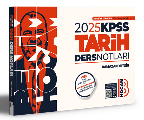 2023 KPSS Tarih Video Ders Notları Benim Hocam Yayınları - Kitapiks.co