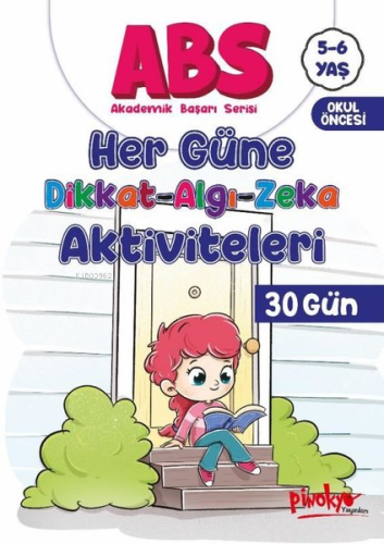 5 - 6 Yaş ABS - Her Güne Dikkat Algı Zeka Aktiviteleri 30 Gün - Kitapi