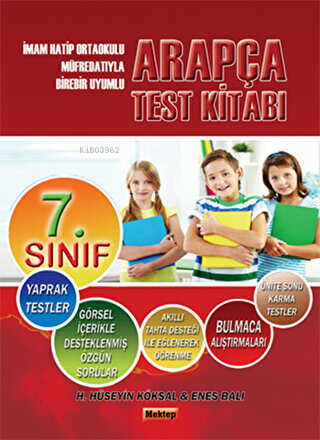 7. Sınıf Arapça Test Kitabı - Kitapiks.com