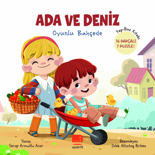 Ada ve Deniz Oyunlu Bahçede - Kitapiks.com