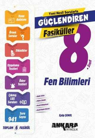 Ankara Yayıncılık 8. Sınıf Fen Bilimleri Güçlendiren Fasiküller - Kita