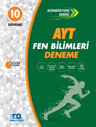 Ayt Kondisyon Fen Bilimleri 10 Deneme - Kitapiks.com