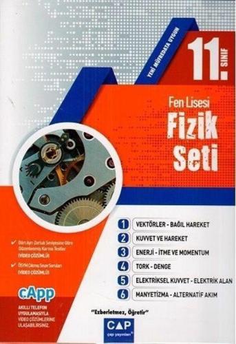 Çap Yayınları 11. Sınıf Fen Lisesi Fizik Seti Çap - Kitapiks.com