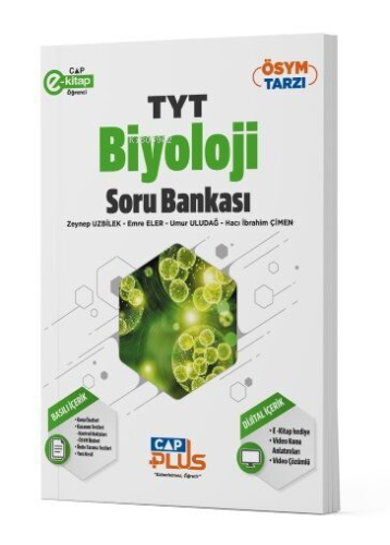 Çap Yayınları TYT Biyoloji Plus Serisi Soru Bankası - Kitapiks.com