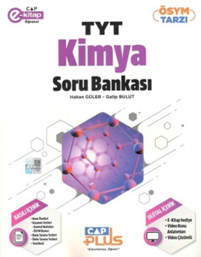 Çap Yayınları TYT Kimya Plus Soru Bankası - Kitapiks.com