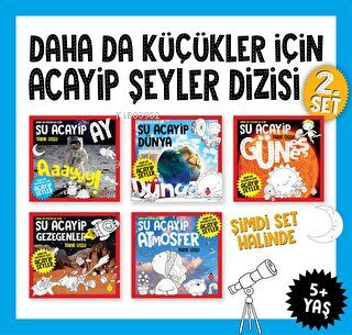 Daha Da Küçükler İçin Acayip Şeyler Seti 2 - 5 Kitap - Kitapiks.com