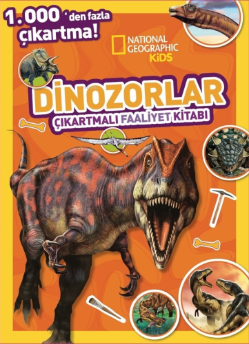 Dinozorlar (Çıkartmalı Faaliyet Kitabı) - Kitapiks.com