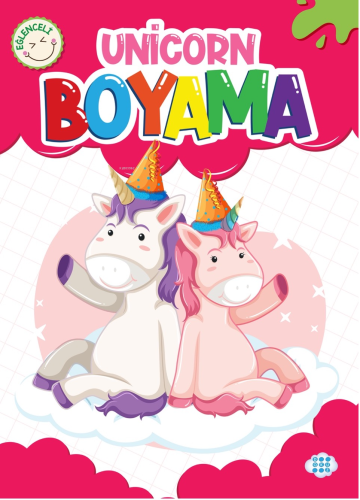 Eğlenceli Unicorn Boyama - Kitapiks.com