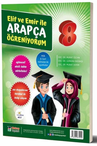 Elif ve Emir ile Arapça Öğreniyorum - 8 - Kitapiks.com