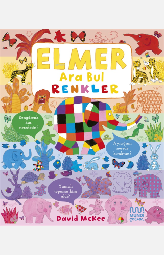 Elmer Ara Bul Renkler - Kitapiks.com