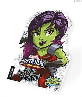 Gamora - Marvel Süper Kahramanlar Boyama Koleksiyonu - Kitapiks.com