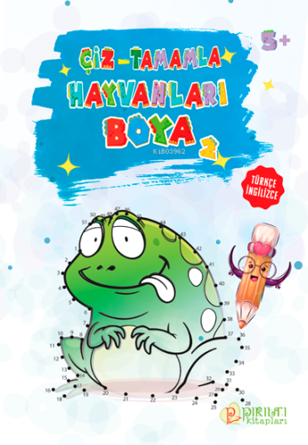 Hayvanları Boya-2;Çiz-Tamamla - Kitapiks.com