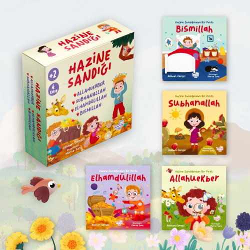 Hazine Sandığı (4 Kitap) - Kitapiks.com