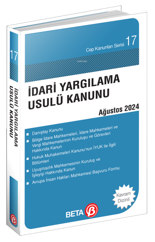 İdari Yargılama Usulü Kanunu - Kitapiks.com