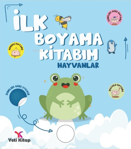 İlk Boyama Kitabım Hayvanlar - Kitapiks.com