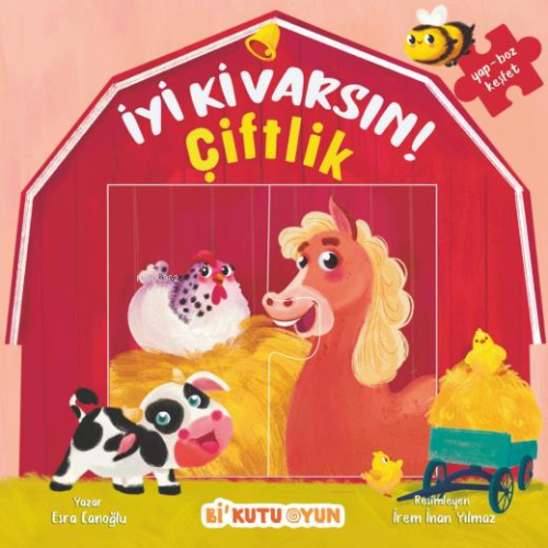 İyi ki Varsın! Çiftlik (Yapbozlu Kitap) - Kitapiks.com