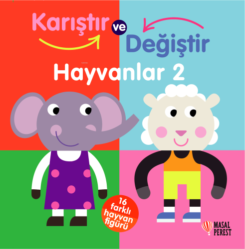 Karıştır Değiştir - Hayvanlar 2 - Ciltli - Kitapiks.com