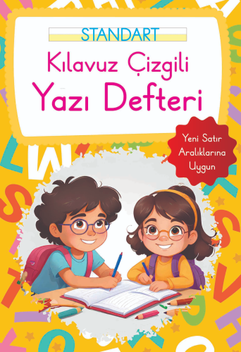 Kılavuz Çizgili Yazı Defteri Küçük Boy - Turuncu - Kitapiks.com