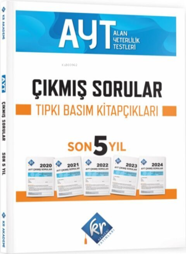 Kr Akademi AYT Çıkmış Sorular Son 5 Yıl Tıpkı Basım Fasikülleri - Kita