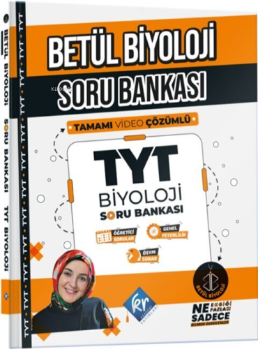 KR Akademi Betül Biyoloji TYT Biyoloji Soru Bankası - Kitapiks.com