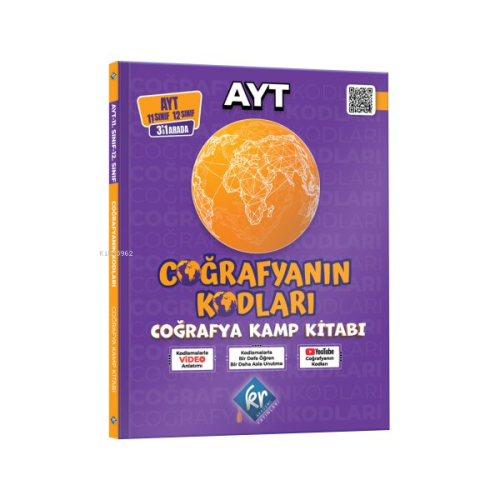 KR Akademi Coğrafyanın Kodları AYT Coğrafya Kamp Kitabı - Kitapiks.com