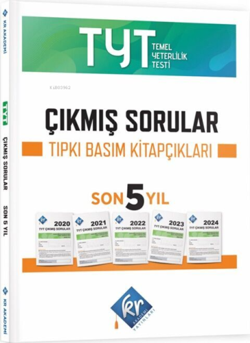 KR Akademi TYT Çıkmış Sorular Son 5 Yıl Tıpkı Basım Fasikülleri - Kita