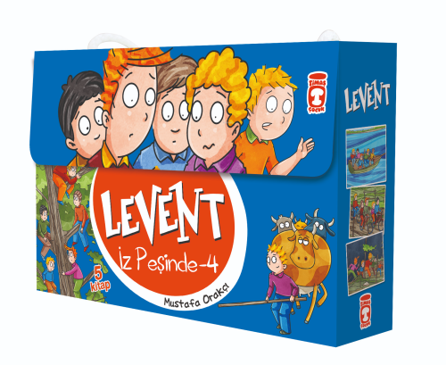 Levent İz Peşinde 4 Seti (5 Kitap); İz Peşinde 4 - Kitapiks.com