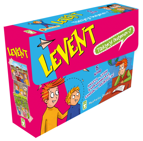 Levent Türkiye'yi Geziyorum 7 Set (5 Kitap) - Kitapiks.com