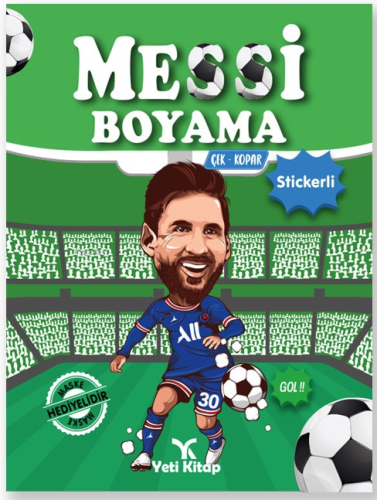 Messi Boyama Kitabı - Kitapiks.com