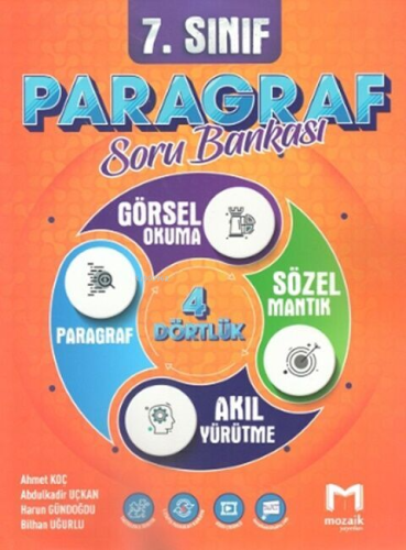 Mozaik Yayınları 7. Sınıf Paragraf Soru Bankası - Kitapiks.com