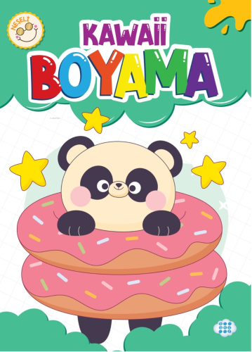 Neşeli Kawaii Boyama - Kitapiks.com