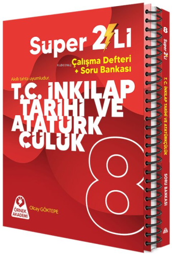 Örnek Akademi 8. Sınıf Süper İkili T.C. İnkılap Tarihi ve Atatürkçülük