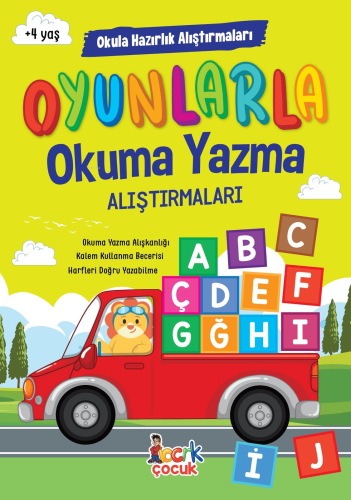 Oyunlarla Okuma Yazma Alıştırmaları;Okula Hazırlık Alıştırmaları - Kit