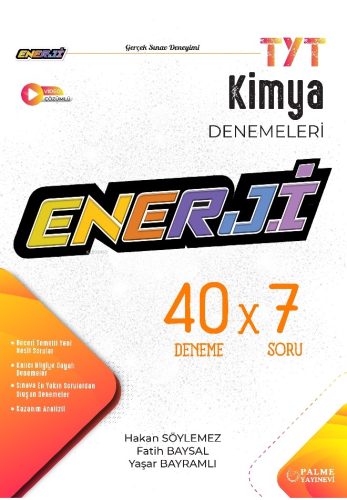 Palme Tyt Enerji Kimya 40 X 7 Deneme Kitabı - Kitapiks.com