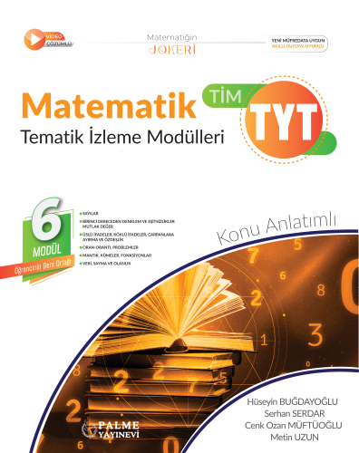 Palme TYT Matematik Tematik İzleme Modülleri (TİM) Konu Kitabı - Kitap