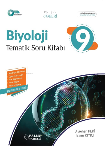 Palme Yayınevi 9.Sınıf Biyoloji Tematik Soru Kitabı - Kitapiks.com