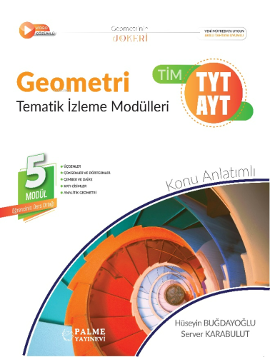 Palme YKS TYT AYT Geometri Tematik İzleme Modülleri (Tim) Konu Kitabı 