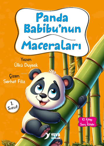 Panda Babibu’nun Maceraları;10 Kitap + Soru Kitabı - Kitapiks.com