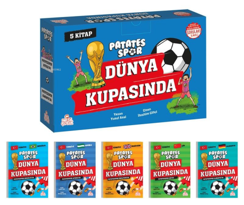 Patatesspor Dünya Kupasında(5 Kitap+Soru Kitapçığı) - Kitapiks.com