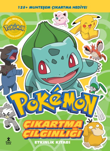 Pokémon - Bulbasaur Çıkartma Çılgınlığı Etkinlik Kitabı - Kitapiks.com